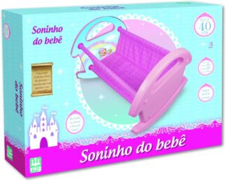Berço de Boneca Nig Brinquedos Princesas Soninho do Bebê 791