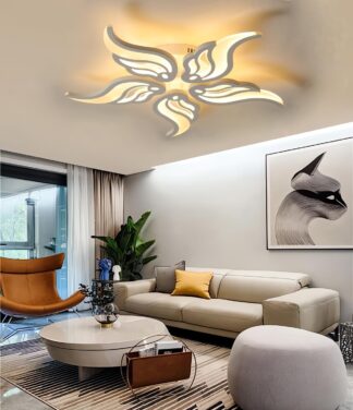 Luminária de Teto LED WANDASHAN Dimerizável para Sala de Estar