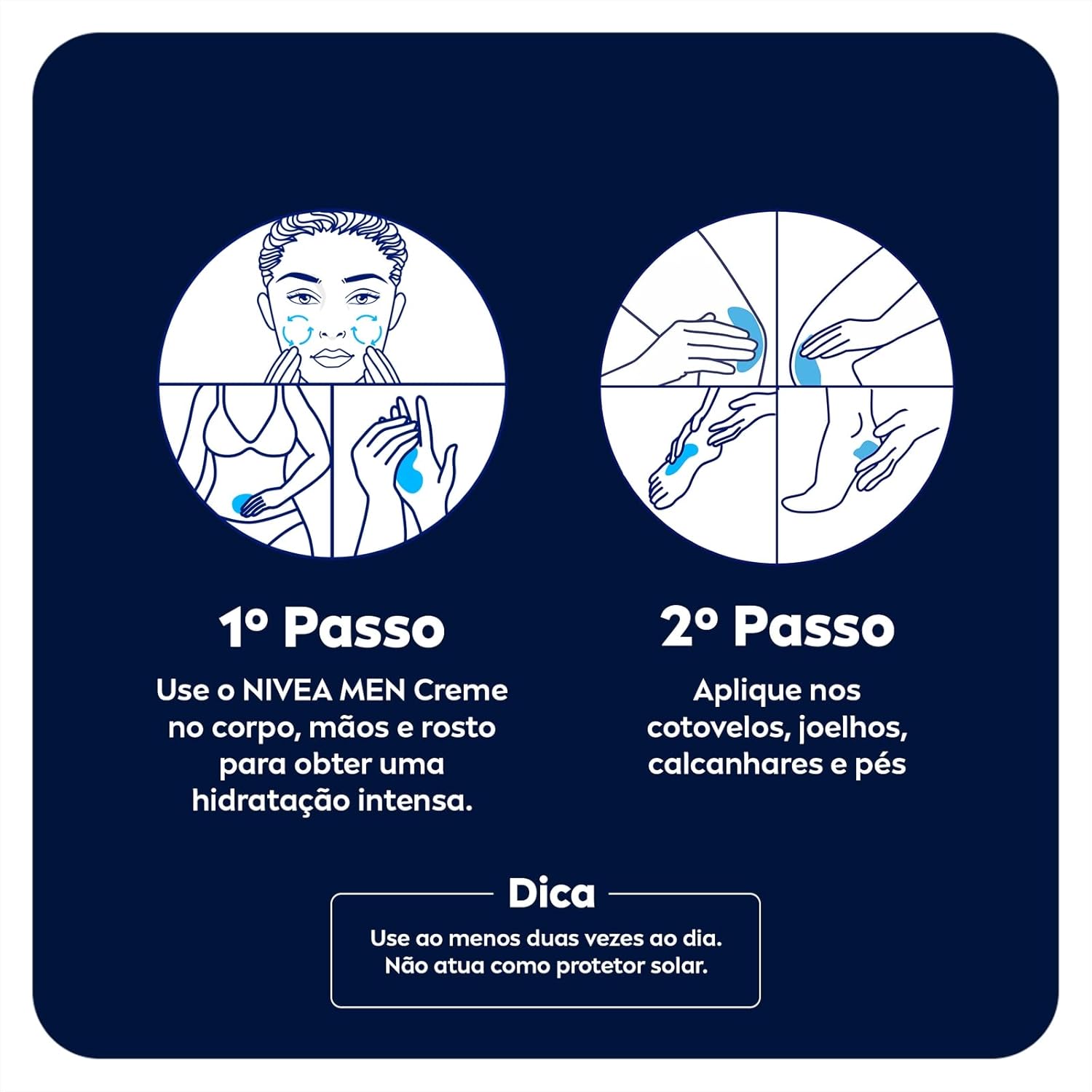 Creme Hidratante Nivea Men 4 em 1 30g para Rosto e Corpo 6 Creme Hidratante Nivea Men 4 em 1 30g para Rosto e Corpo - Imagem 6