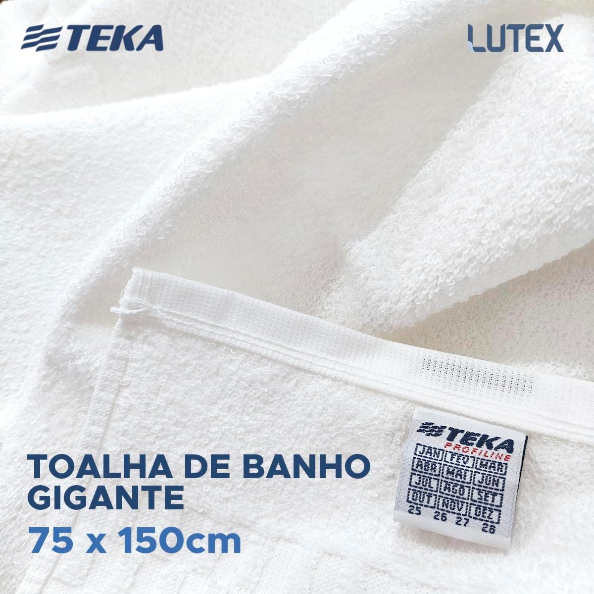 Toalha de Banho Gigante Teka Profiline Toronto Hotelaria 500g 8 Toalha de Banho Gigante Teka Profiline Toronto Hotelaria 500g - Imagem 8