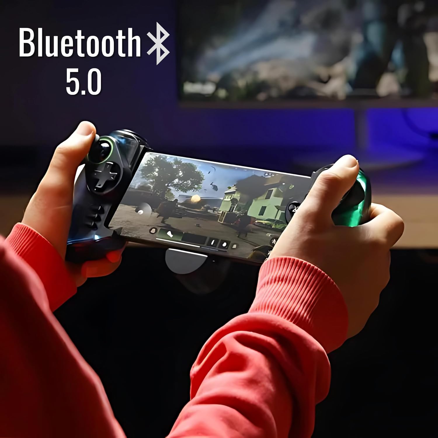 Controle Gamepad Bluetooth para Celular Android iOS PC Turbo 2 Controle Gamepad Bluetooth para Celular Android iOS PC Turbo - Imagem 2