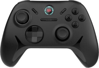 Controle Gamer Redragon Tophis Hall Effect Sem Fio Preto