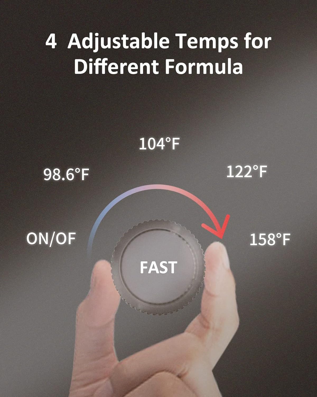 Aquecedor de Mamadeira HEYVALUE K301 com Controle de Temperatura 4 Aquecedor de Mamadeira HEYVALUE K301 com Controle de Temperatura - Imagem 4
