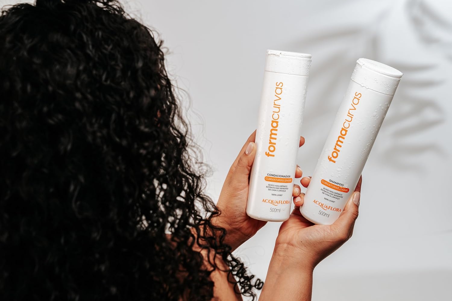 Condicionador Acquaflora Forma Curvas 500ml Cabelos Cacheados 2 Condicionador Acquaflora Forma Curvas 500ml Cabelos Cacheados - Imagem 2