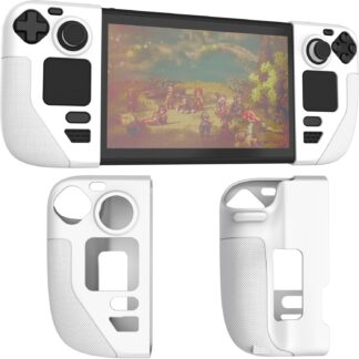 Capa Protetora AJKTHGE para Steam Deck Silicone Antiderrapante