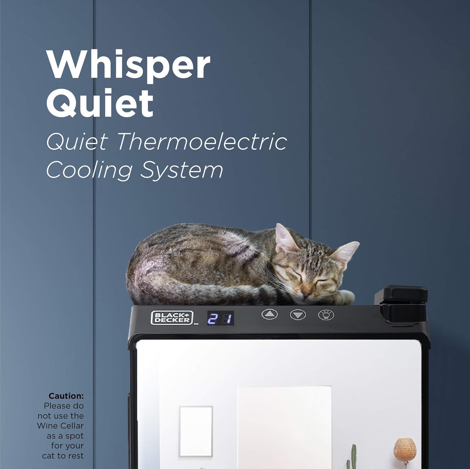 Adega Climatizada Black+Decker BD60336 para 12 Garrafas 3 Adega Climatizada Black+Decker BD60336 para 12 Garrafas - Imagem 3