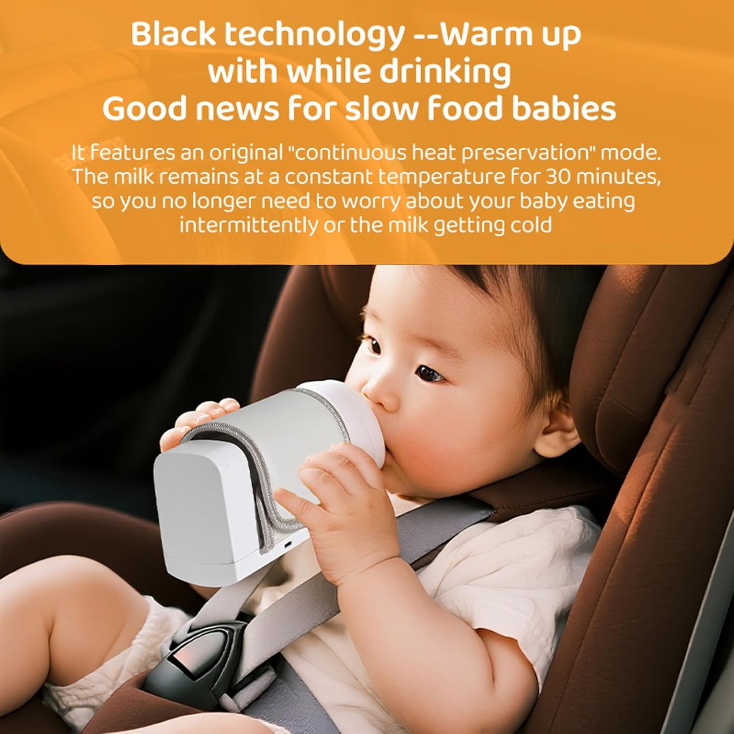 Aquecedor de Mamadeiras Portátil USB com Temperatura Constante 7 Aquecedor de Mamadeiras Portátil USB com Temperatura Constante - Imagem 7