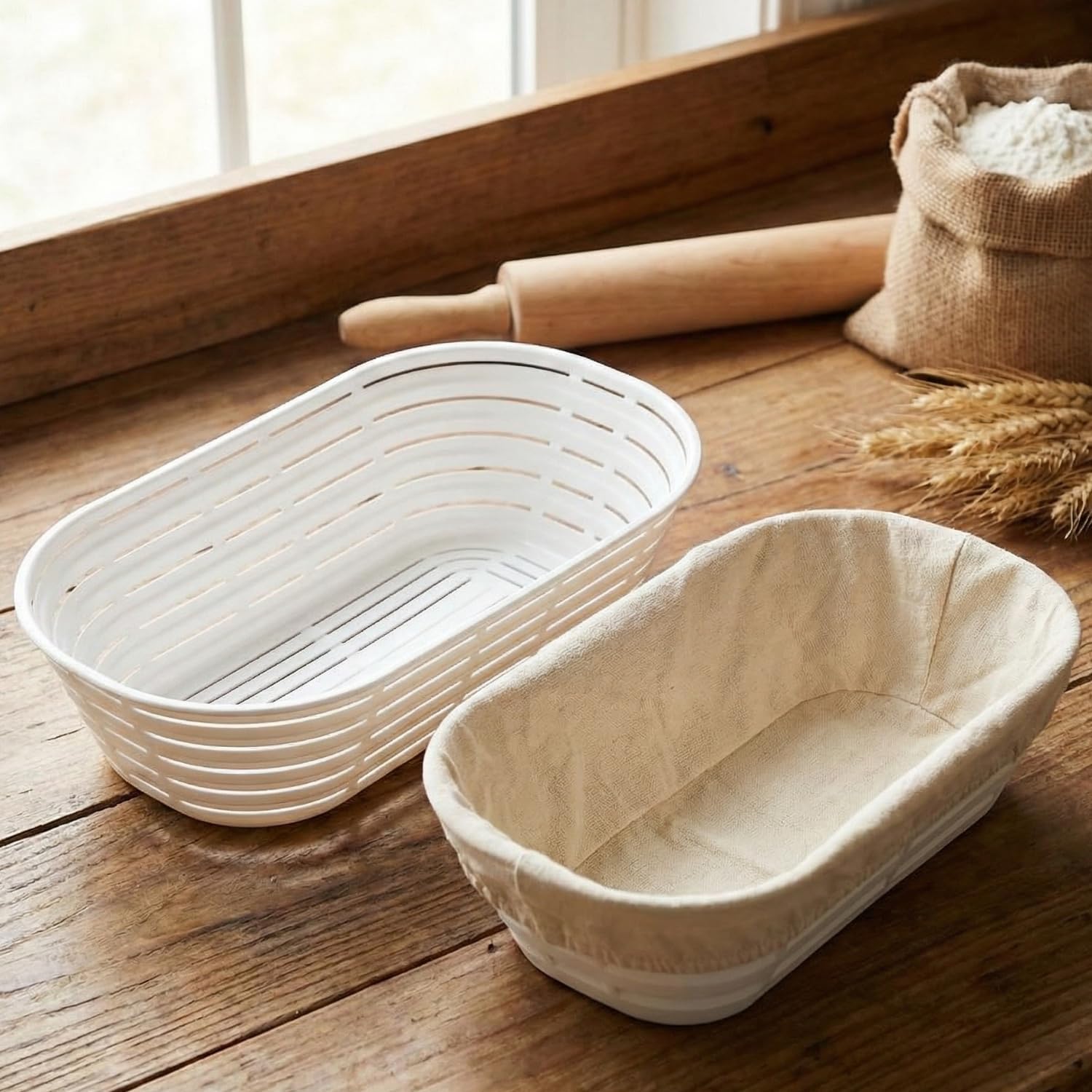 Cesto para Fermentação Natural Genérico CEFENA26BAFO 500g com Forro 4 Cesto para Fermentação Natural Genérico CEFENA26BAFO 500g com Forro - Imagem 4