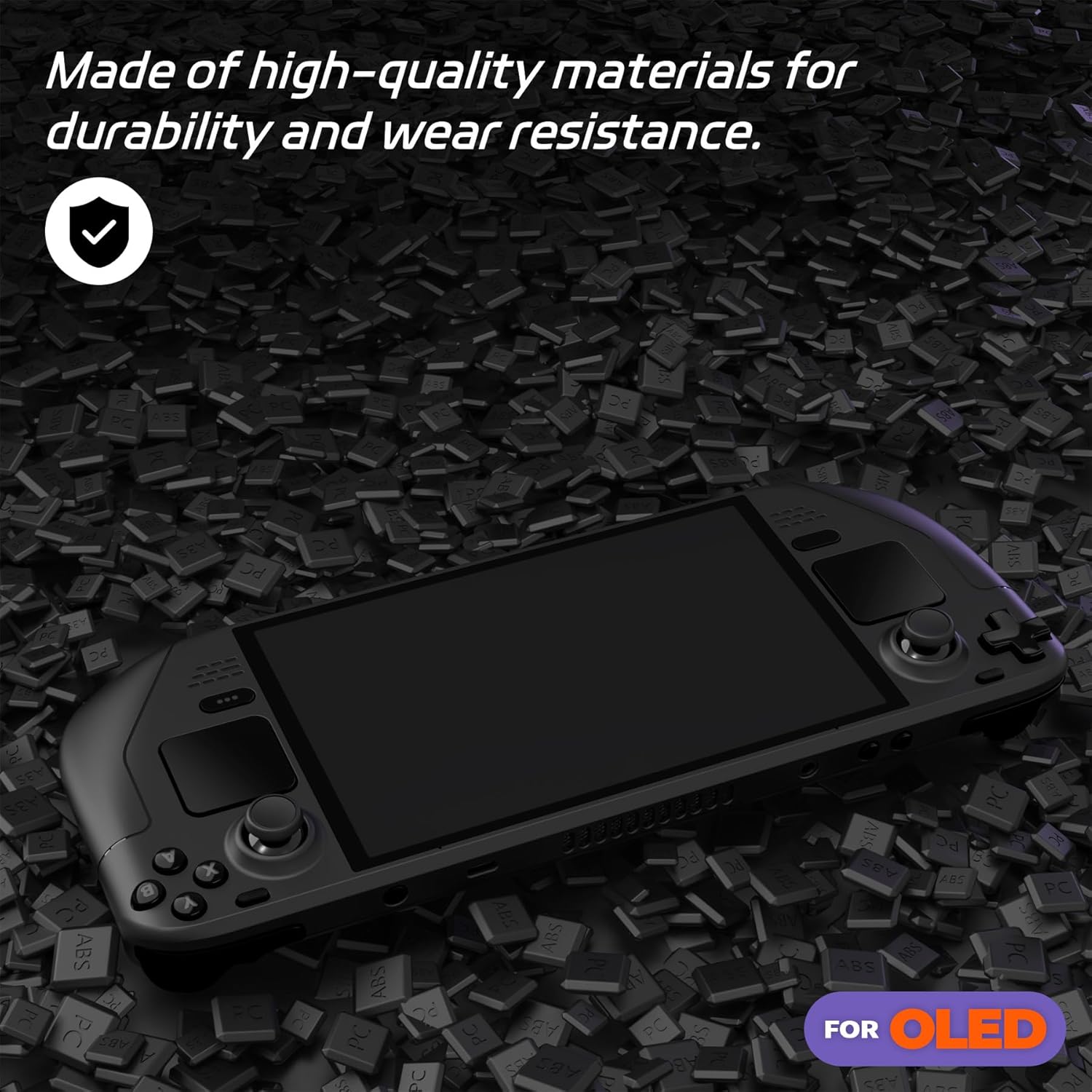 Botões eXtremeRate Steam Deck OLED Conjunto Completo Preto 7 Botões eXtremeRate Steam Deck OLED Conjunto Completo Preto - Imagem 7