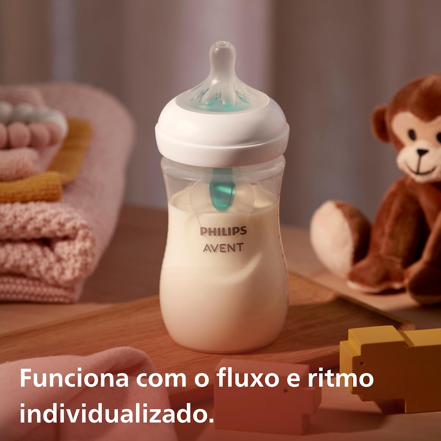 Mamadeira Philips Avent Pétala 3.0 Air Free 260ml Anticólica 2 Mamadeira Philips Avent Pétala 3.0 Air Free 260ml Anticólica - Imagem 2
