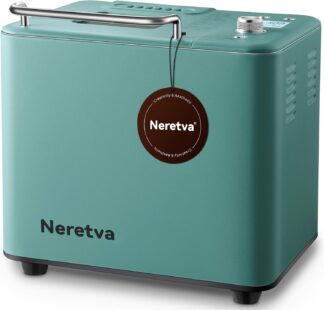 Máquina de Fazer Pão Neretva PE8866GR Digital 20 Em 1 Verde