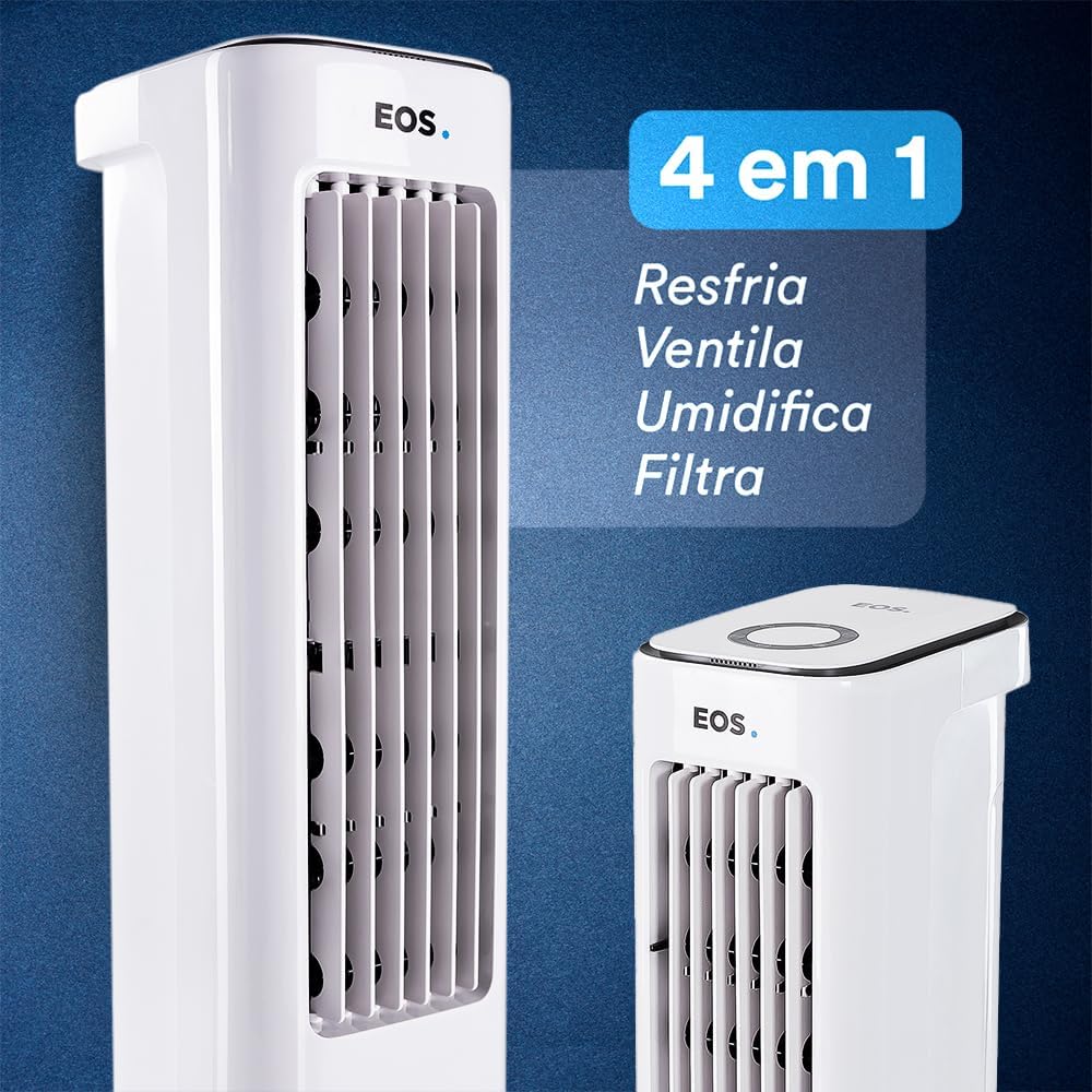 Climatizador de Ar EOS Artic Fresh 5 Litros 4 em 1 com Controle 7 Climatizador de Ar EOS Artic Fresh 5 Litros 4 em 1 com Controle - Imagem 7