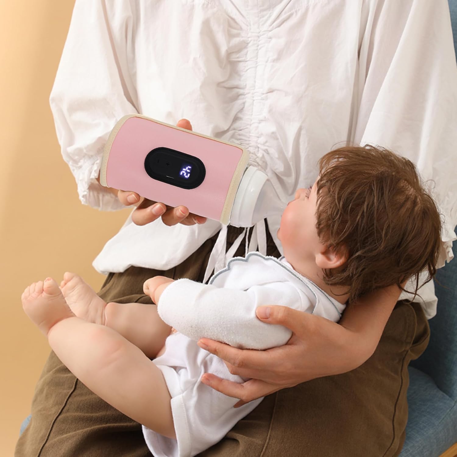 Aquecedor de Mamadeira CurcKua Portátil USB com Temperatura 7 Aquecedor de Mamadeira CurcKua Portátil USB com Temperatura - Imagem 7