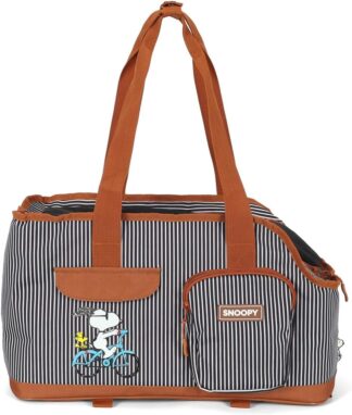 Bolsa de Transporte Up4You Listrada para Cães e Gatos Pequenos