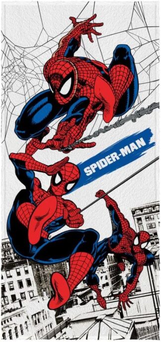 Toalha de Banho Lepper Spider Man Felpuda Estampada Infantil
