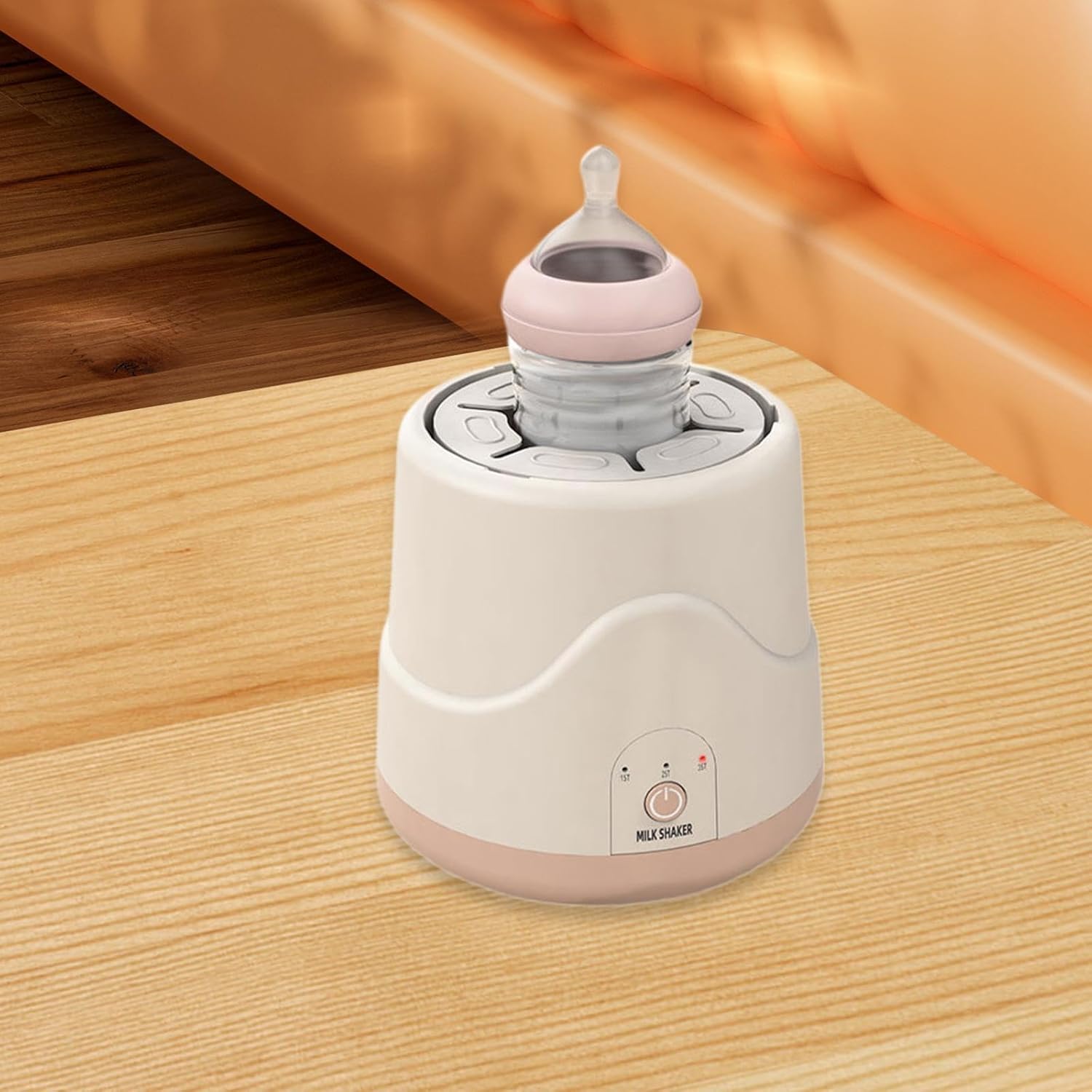 Agitador Elétrico TTETTZ para Leite de Bebê Rosa Automático 4 Agitador Elétrico TTETTZ para Leite de Bebê Rosa Automático - Imagem 4