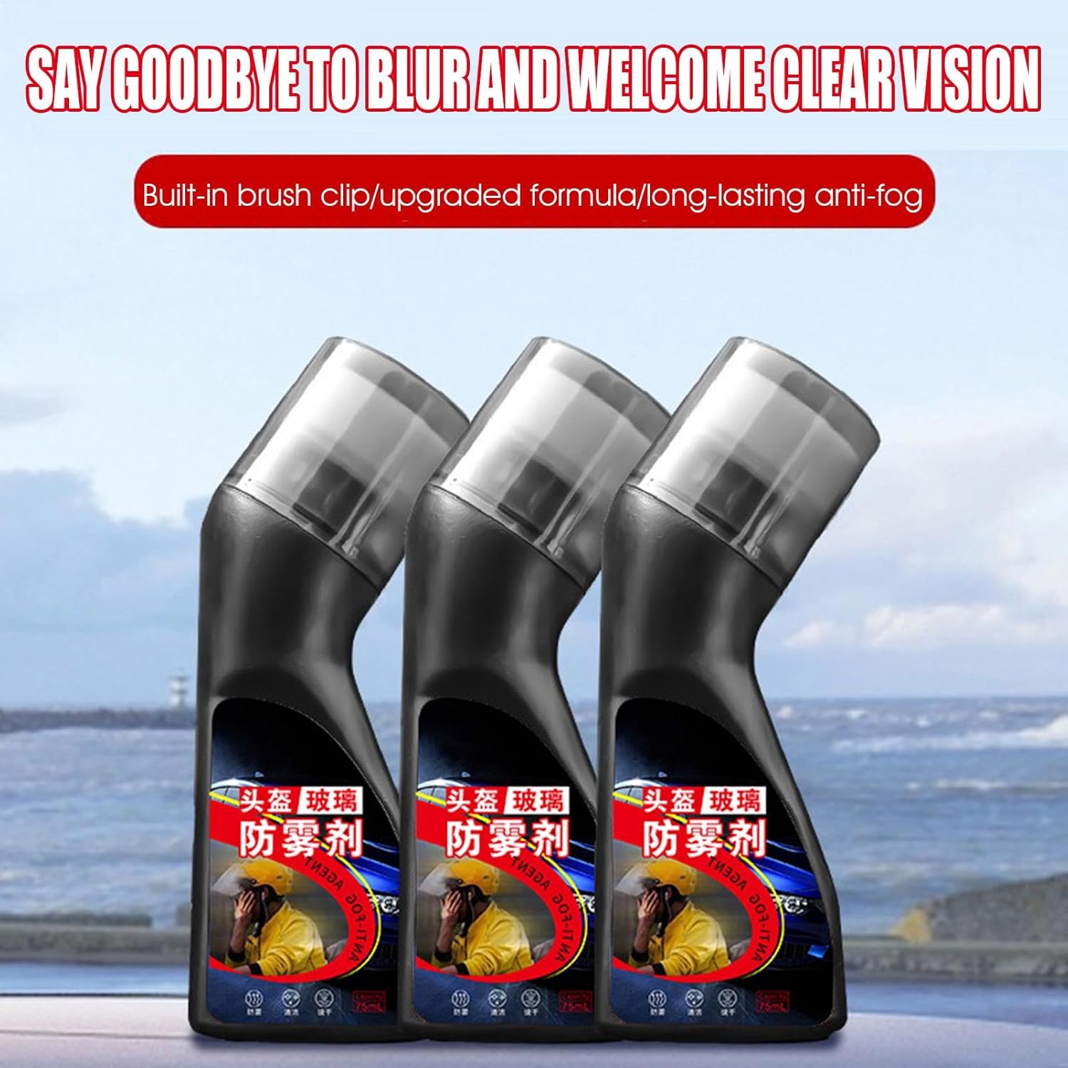 Agente Antiembaçante FASSME 70ml Spray para Vidros e Espelhos 5 Agente Antiembaçante FASSME 70ml Spray para Vidros e Espelhos - Imagem 5