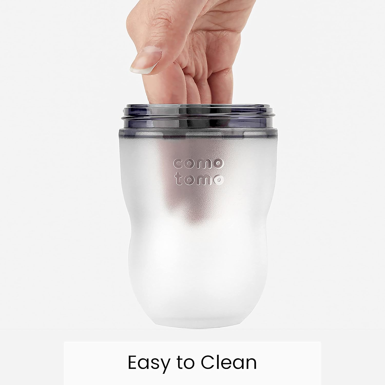 Mamadeira Comotomo 236ml Rosa Anticólica com 2 Unidades 5 Mamadeira Comotomo 236ml Rosa Anticólica com 2 Unidades - Imagem 5