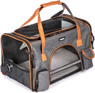 Bolsa Transporte Pet MADOG TRAN007V02 Luxo para Viagem em Avião