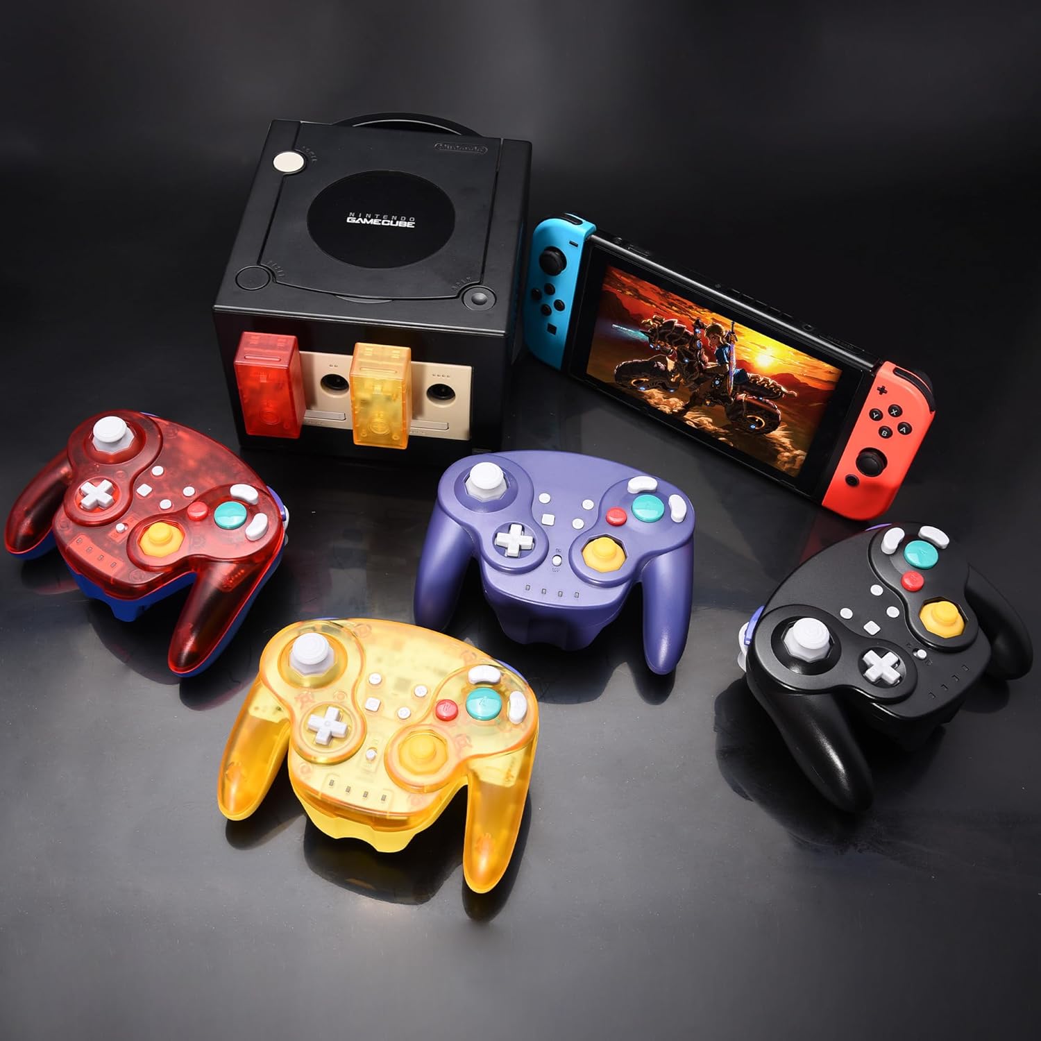Controle Wireless SAFFUN para GameCube e Switch Recarregável 8 Controle Wireless SAFFUN para GameCube e Switch Recarregável - Imagem 8