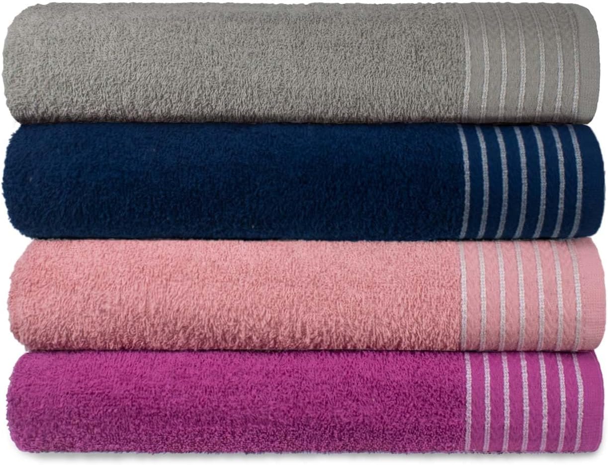 Kit 4 Toalhas Banhão Casa di Nalu Sublime Extra Macias Algodão 1 Kit 4 Toalhas Banhão Casa di Nalu Sublime Extra Macias Algodão