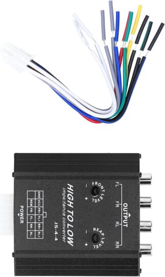 Conversor de Áudio Cryfokt Cryfoktdh6yr71p9g 4 Canais 12V