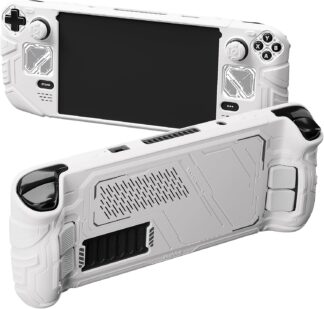 Capa Protetora PlayVital JAGSDP002 Steam Deck Silicone Branco
