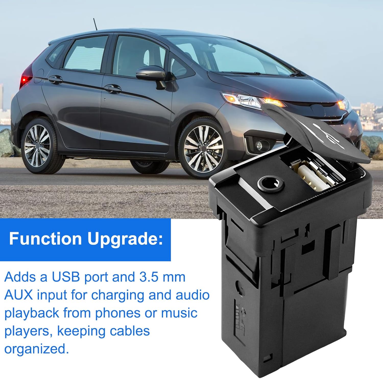 Adaptador USB e AUX AirheadStorm para Toyota 2014 a 2019 2 Adaptador USB e AUX AirheadStorm para Toyota 2014 a 2019 - Imagem 2