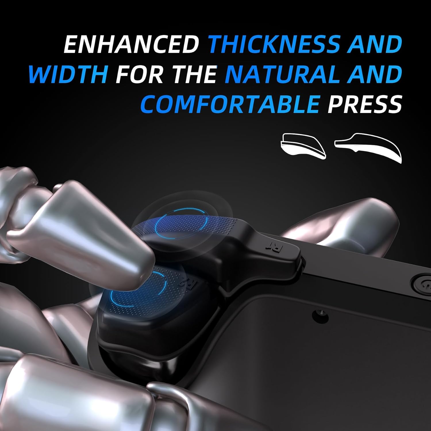 Kit Gatilhos e Botões PlayVital para Steam Deck OLED e LCD 4 Kit Gatilhos e Botões PlayVital para Steam Deck OLED e LCD - Imagem 4