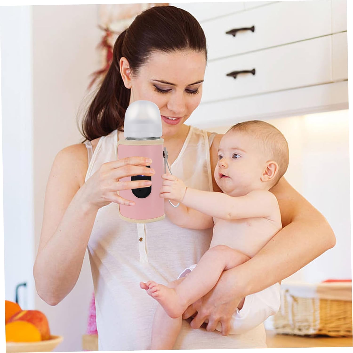 Aquecedor de Mamadeira CurcKua Portátil USB com Temperatura 9 Aquecedor de Mamadeira CurcKua Portátil USB com Temperatura - Imagem 9