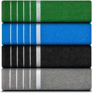 Kit 4 Toalhas de Banho Barão das Toalhas A218 Algodão Gigante