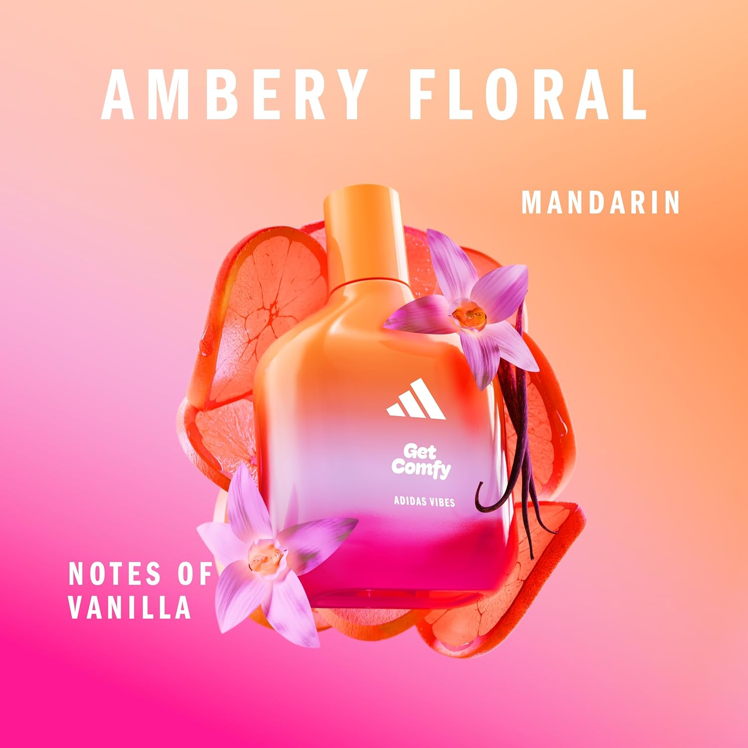 Perfume Adidas Vibes Get Comfy Eau de Parfum 100ml Floral 4 Perfume Adidas Vibes Get Comfy Eau de Parfum 100ml Floral - Imagem 4