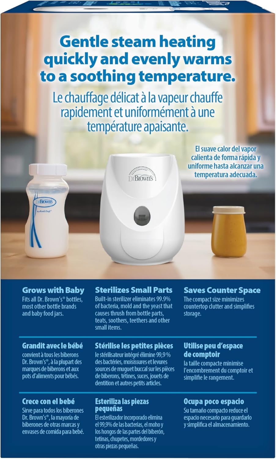 Aquecedor de Mamadeiras Dr. Brown's AC184 Rápido e Eficiente 8 Aquecedor de Mamadeiras Dr. Brown's AC184 Rápido e Eficiente - Imagem 8