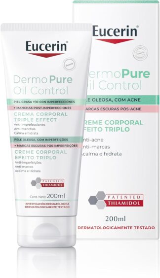Creme Corporal Eucerin Dermo Pure Efeito Triplo Anti-Oleosidade
