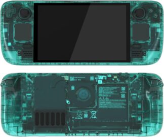 Carcaça e Botões eXtremeRate Steam Deck OLED Verde Esmeralda