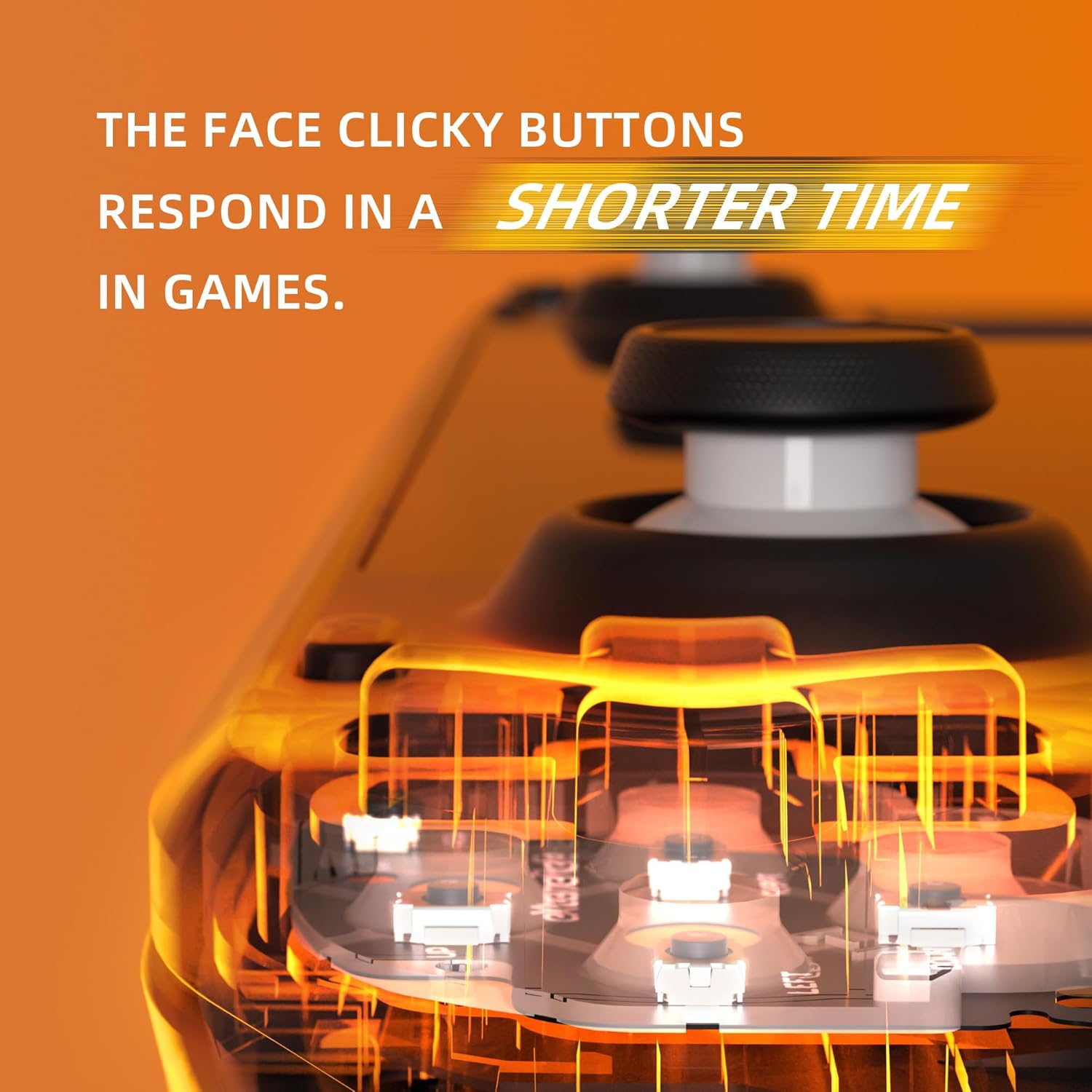 Kit de Botões Face Clicky eXtremeRate para Steam Deck OLED 3 Kit de Botões Face Clicky eXtremeRate para Steam Deck OLED - Imagem 3