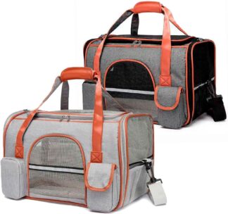 Bolsa Pet Transporte para Viagem de Avião Cães e Gatos Grande