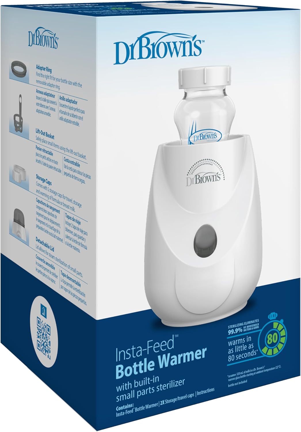 Aquecedor de Mamadeiras Dr. Brown's AC184 Rápido e Eficiente 7 Aquecedor de Mamadeiras Dr. Brown's AC184 Rápido e Eficiente - Imagem 7