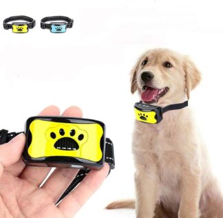 Coleira Adestramento Ventuos Anti Latido Ultrassônica Preta