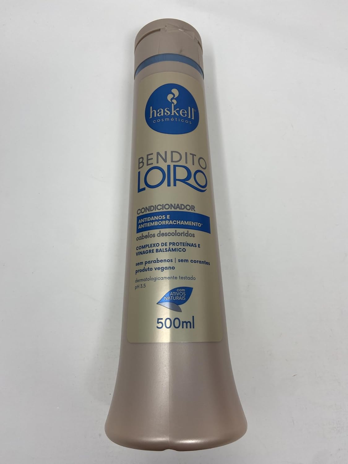 Condicionador Haskell Bendito Loiro 500ml Hidratação Profunda 4 Condicionador Haskell Bendito Loiro 500ml Hidratação Profunda - Imagem 4