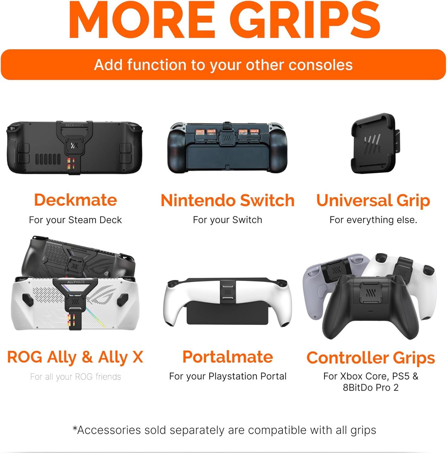 Grip Mechanism Deckmate para Steam Deck Conforto e Proteção 7 Grip Mechanism Deckmate para Steam Deck Conforto e Proteção - Imagem 7