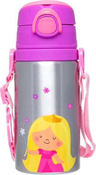 Garrafinha de Alumínio Buba Aventuras Princesa 19618 Infantil