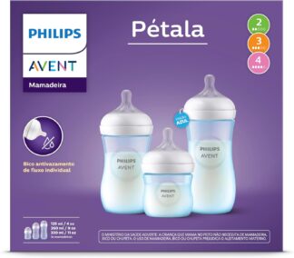 Kit Mamadeiras Philips Avent Pétala Anticólica Natural Response
