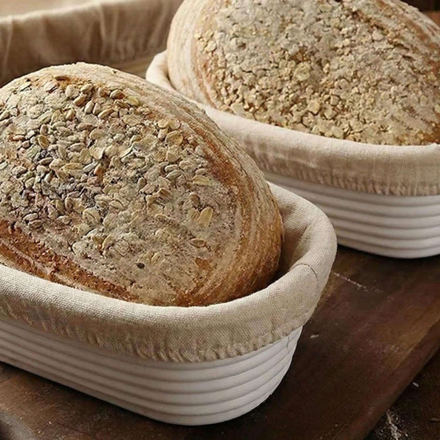 Cesto para Fermentação Natural Genérico CEFENA26BAFO 500g com Forro 5 Cesto para Fermentação Natural Genérico CEFENA26BAFO 500g com Forro - Imagem 5