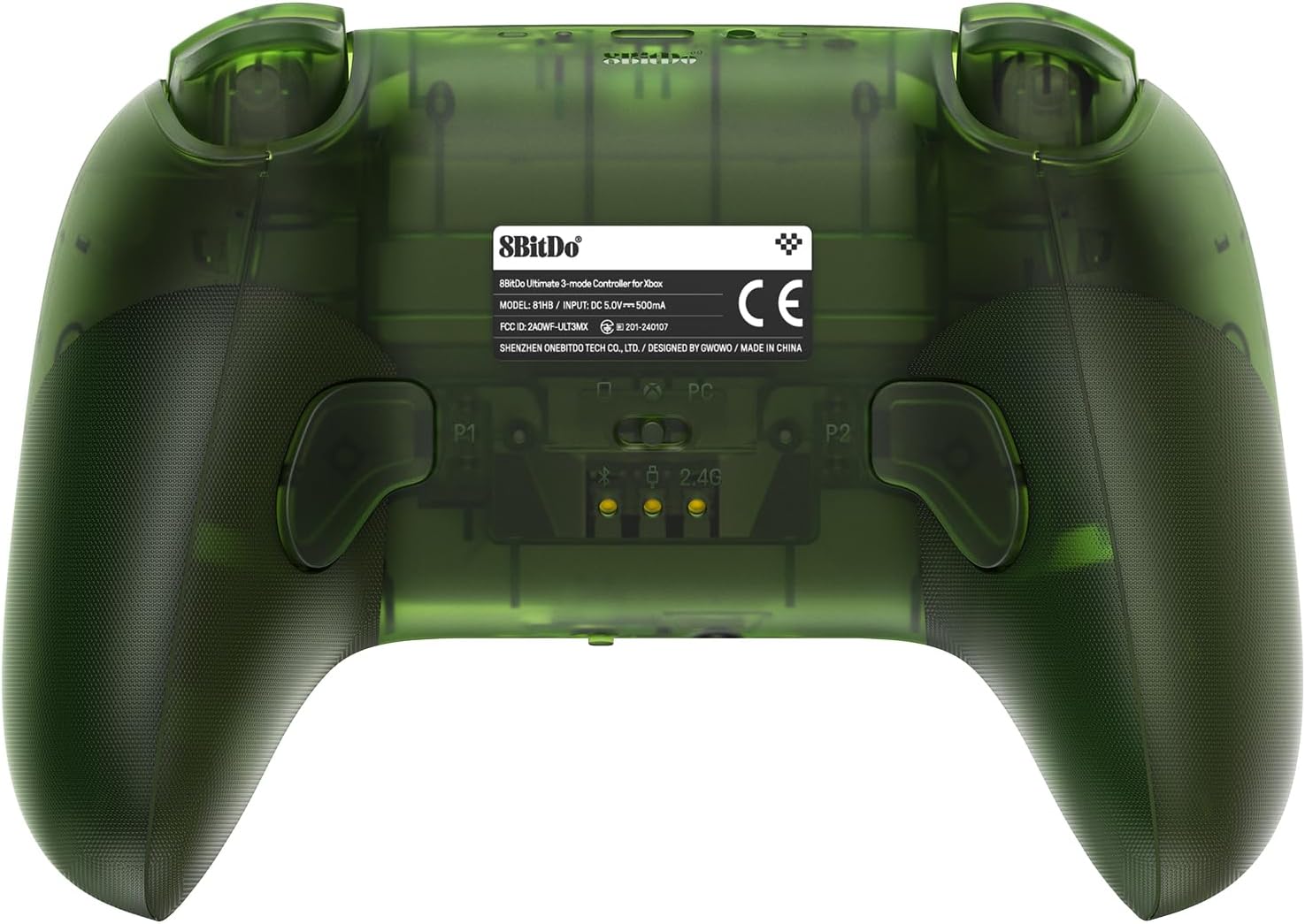 Controle 8Bitdo Ultimate 3-Mode Gamepad para Xbox e PC Jade 4 Controle 8Bitdo Ultimate 3-Mode Gamepad para Xbox e PC Jade - Imagem 4