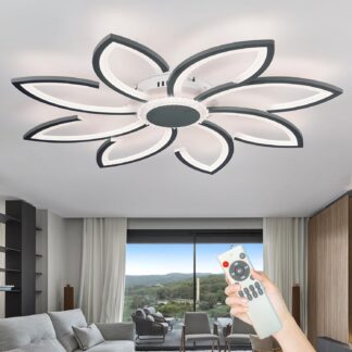 Luminária de Teto LED SSNAINIU Moderna Inteligente com Controle