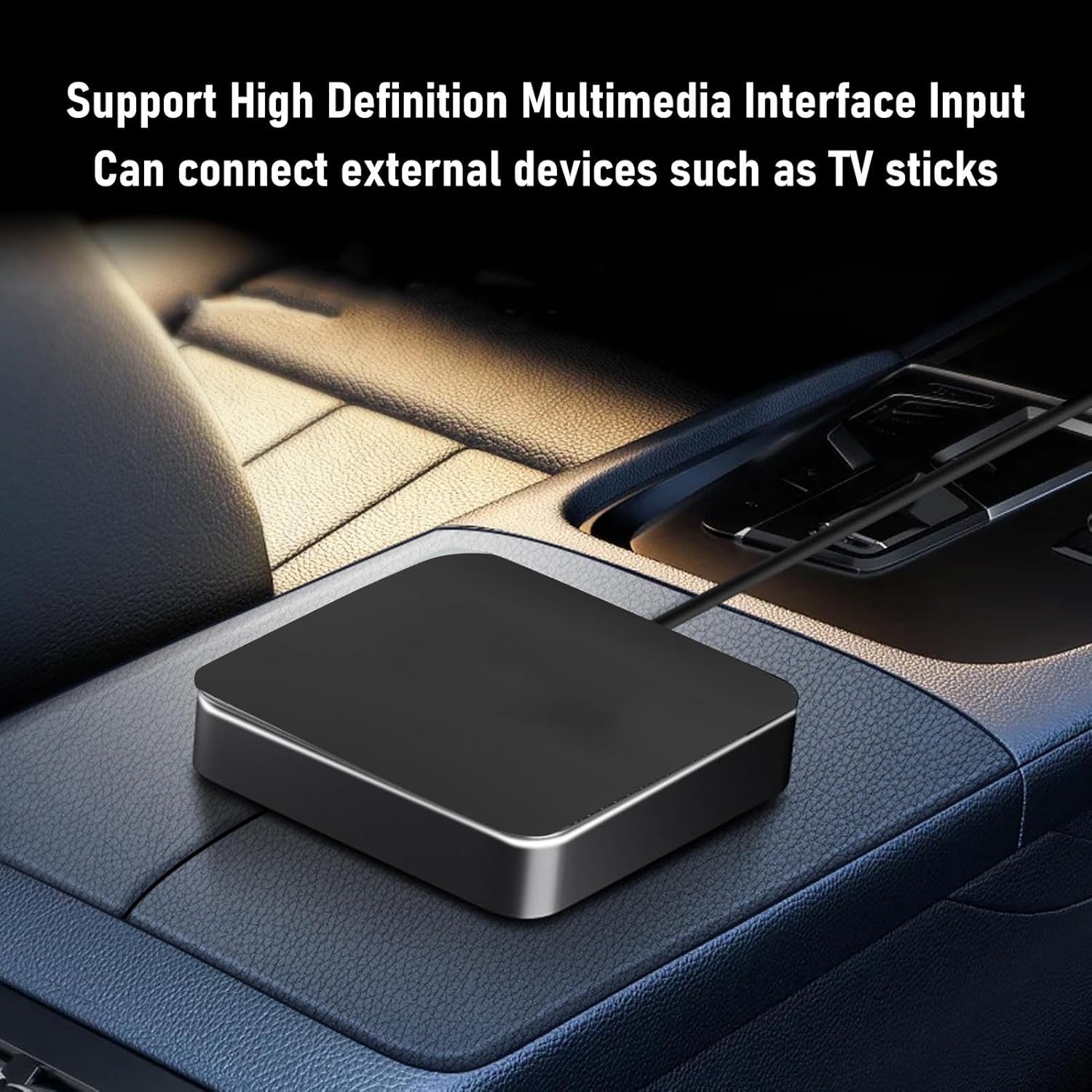 Adaptador Sem Fio Dpofirs CarPlay e Android Auto 3 em 1 2 Adaptador Sem Fio Dpofirs CarPlay e Android Auto 3 em 1 - Imagem 2