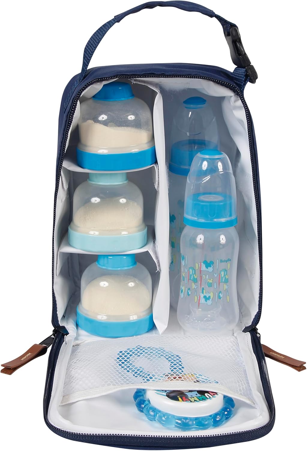 Necessaire Térmica Mickey Baby Go com Divisórias para Bebês 3 Necessaire Térmica Mickey Baby Go com Divisórias para Bebês - Imagem 3