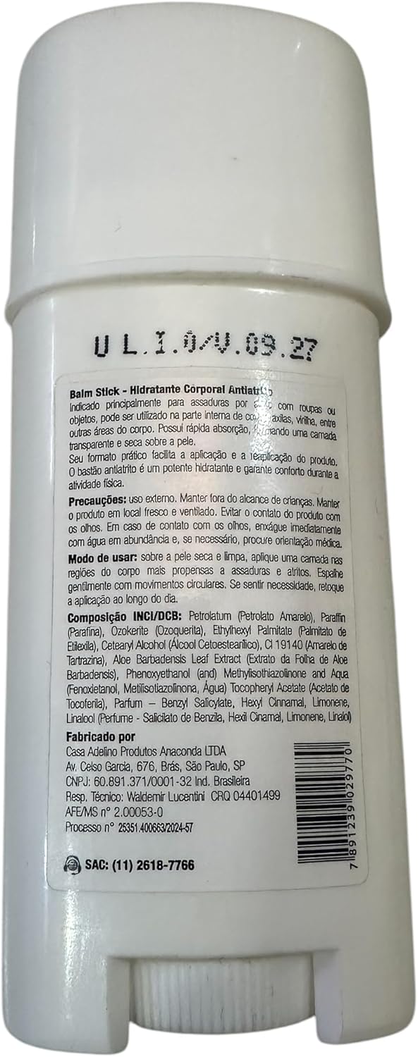 Balm Stick Hidratante Antiatrito Anaconda Antiassadura 20g 4 Balm Stick Hidratante Antiatrito Anaconda Antiassadura 20g - Imagem 4