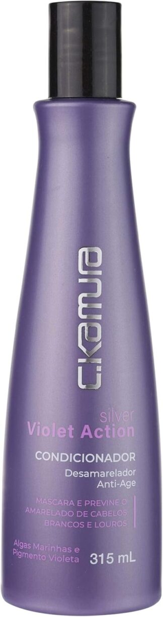 Condicionador C.Kamura Silver Desamarelador 315ml para Cabelos